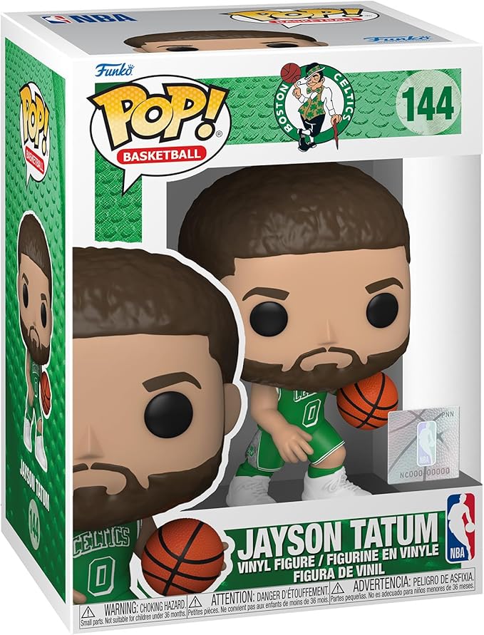 FUNKO POP JAYSON TATUM 144 BOSTON CELTICS - 1