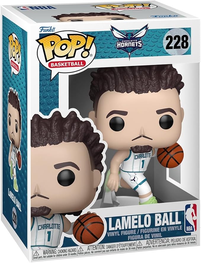 FUNKO POP LAMELO BALL 228 CHARLOTTE HORNETS NBA - 1