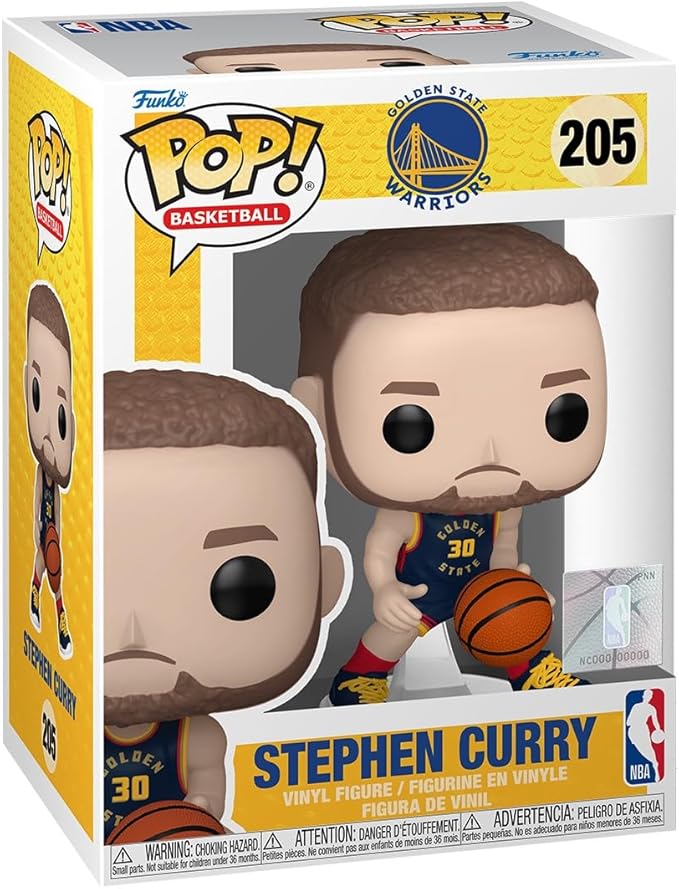 FUNKO POP STEPHEN CURRY 205 GOLDEN STATE WARRIORS NBA - 1