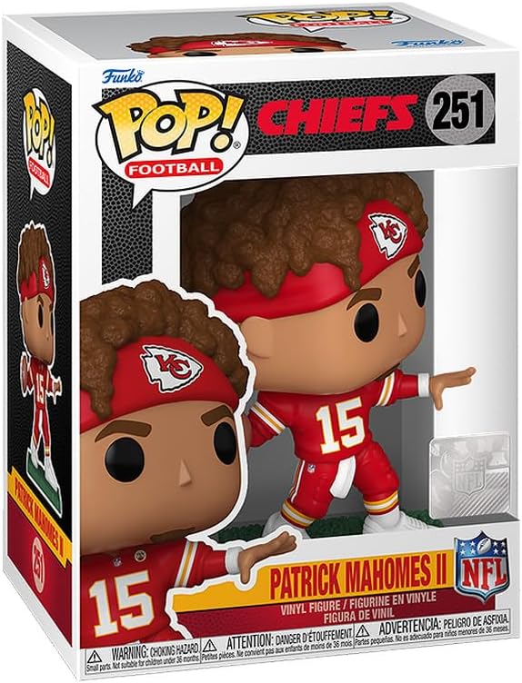FUNKO POP PATRICK MAHOMES 251 NFL CHIEFS - 1