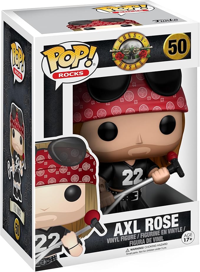 FUNKO POP AXL ROSE 50 GUNS N ROSES - 1