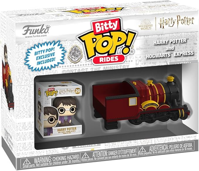 POP BITTY RIDES HARRY POTTER - HARRY POTTER CON HOGWARTS EXPRESS - 1