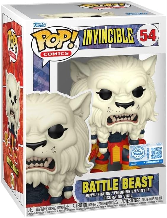 FUNKO POP BATTLE BEAST 54 INVINCIBLE SPECIAL EDITION - 1