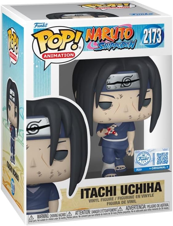 FUNKO POP ITACHI UCHIHA GOODBYE 2173 EXCLUSIVO NARUTO SHIPPUDEN - 1