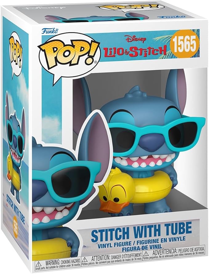 FUNKO POP STITCH WITH TUBE 1565 DISNEY - 1
