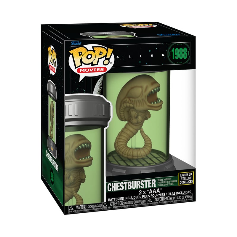 FUNKO POP XENOMORPH CHESTBURSTER 1988 CON LUCES ALIEN - 1