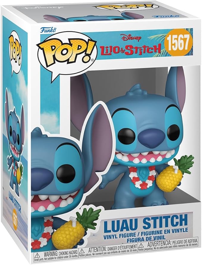 FUNKO POP LUAU STITCH 1567 DISNEY - 1
