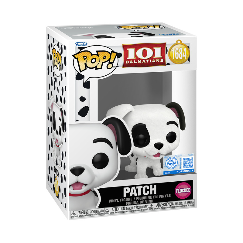 FUNKO POP PATCH 1684 FLOCKED 101 DALMATAS SPECIAL EDITION - 1