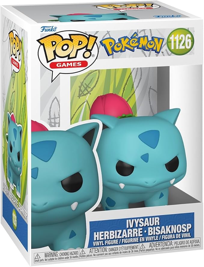 FUNKO POP IVYSAUR 1126 POKEMON - 1