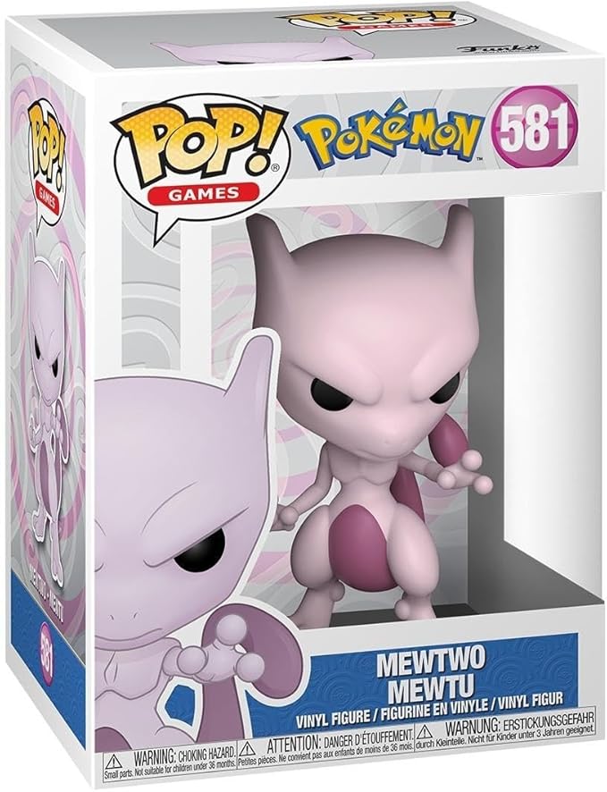 FUNKO POP MEWTWO 581 POKEMON - 1