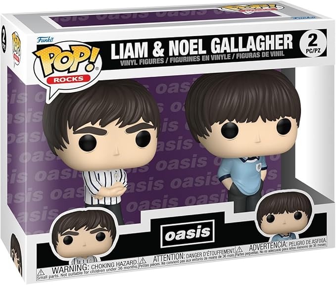FUNKO POP LIAM Y NOEL GALLAGHER 2 PACK OASIS - 1