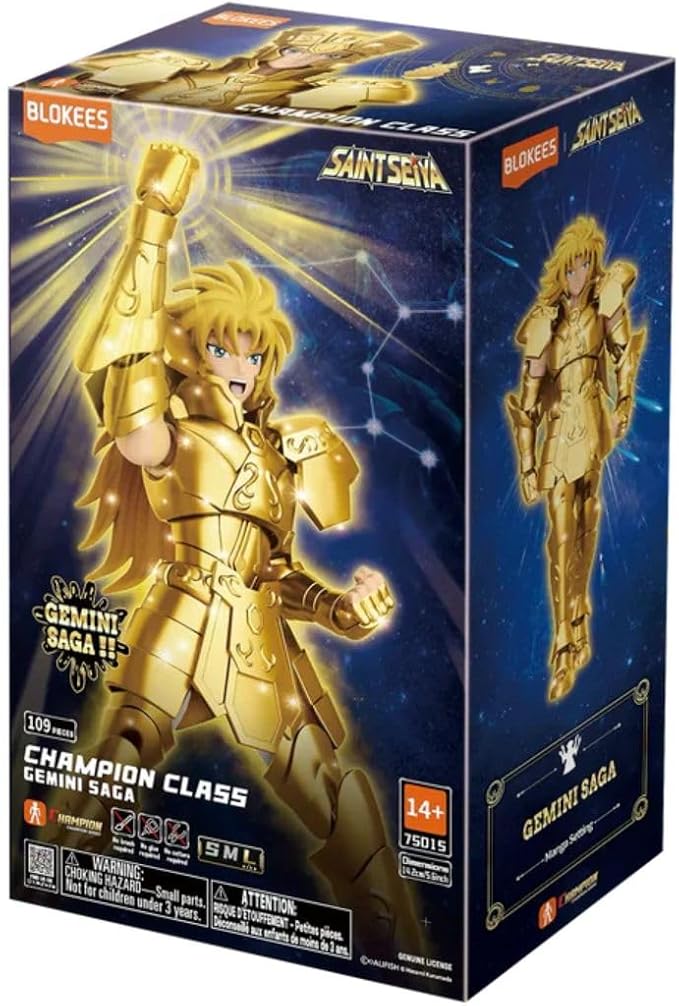 SAINT SEIYA GEMINI SAGA CHAMPION CLASS BLOKEES - 1