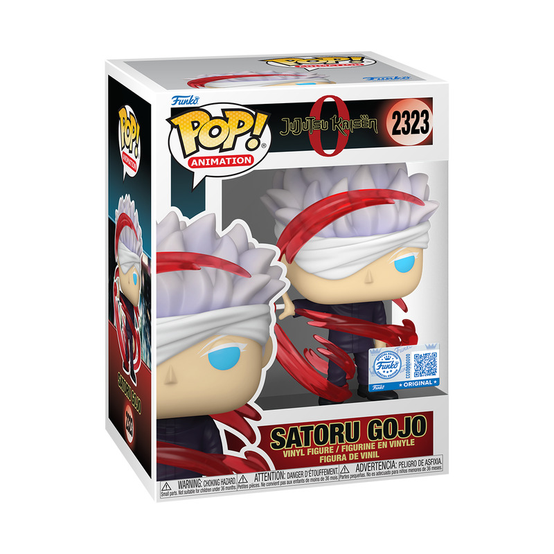 FUNKO POP SATORU GOJO RED ENERGY 2323 JUJUTSU KAISEN 0 - 1