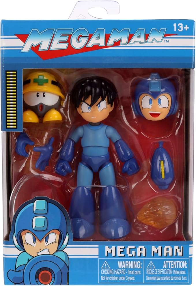 MEGAMAN DELUXE ACTION FIGURE JADA TOYS - 1
