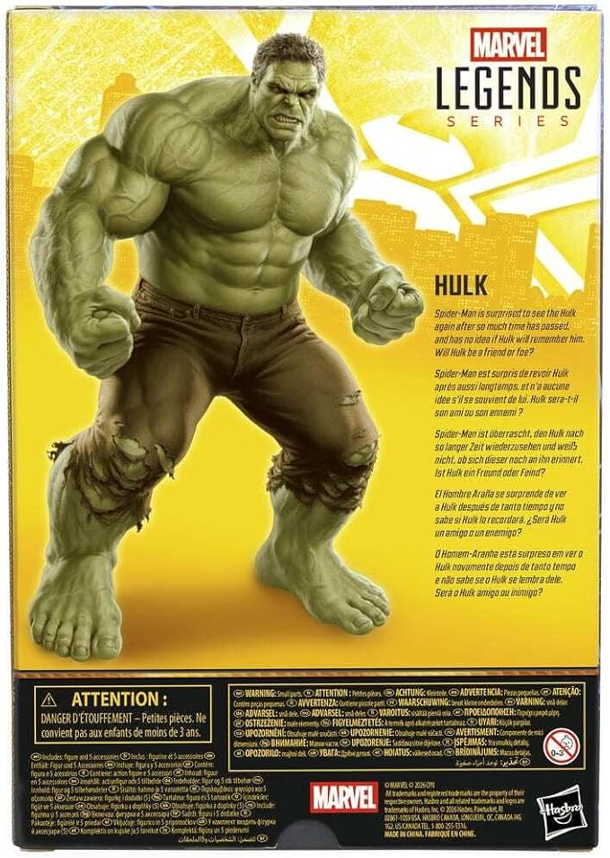 MARVEL LEGENDS HULK DE SPIDER MAN BRAND NEW DAY - 4