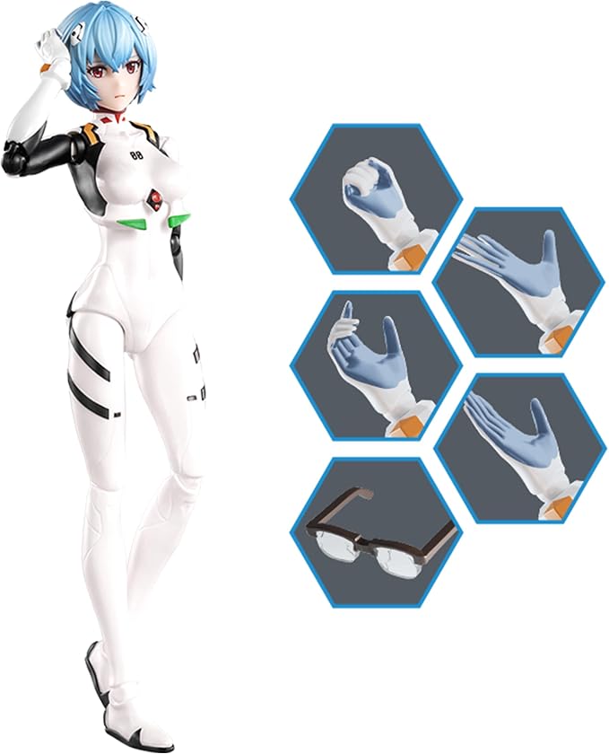 REI AYANAMI PLUG SUIT EVANGELION FANTASTICS SERIES BLOKEES - 2