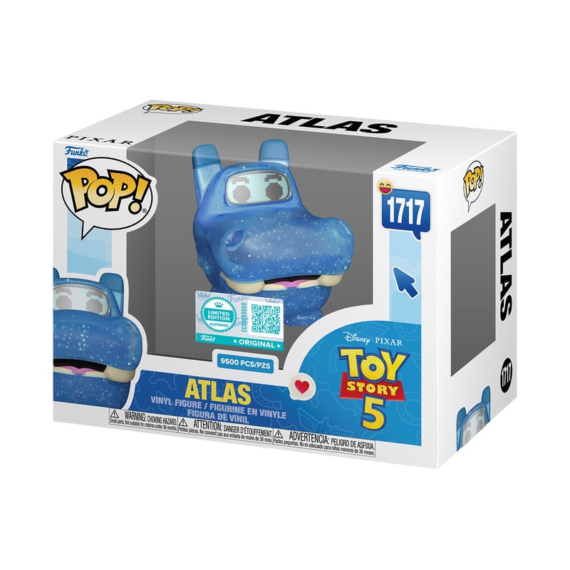 FUNKO POP ATLAS 1717 LIMITED EDITION SUPREME TOY STORY 5 - 1