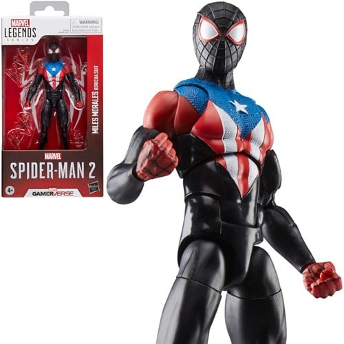 MARVEL LEGENDS MILES MORALES BORICUA SUIT SPIDER MAN - 1