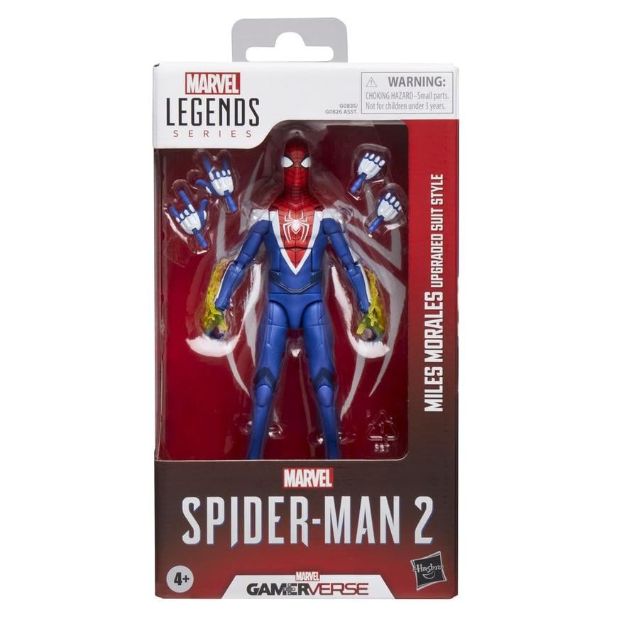 MARVEL LEGENDS MILES MORALES UPGRADED SUIT STYLE SPIDER MAN - 2
