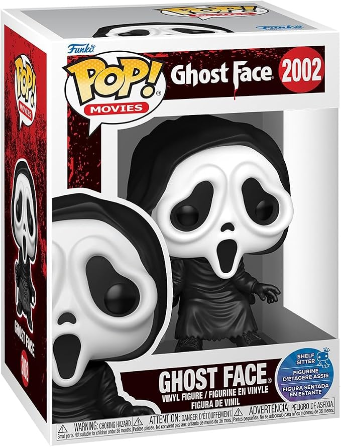 FUNKO POP GHOST FACE 2002 SENTADO - 1