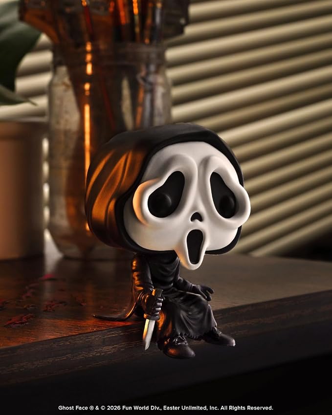 FUNKO POP GHOST FACE 2002 SENTADO - 2
