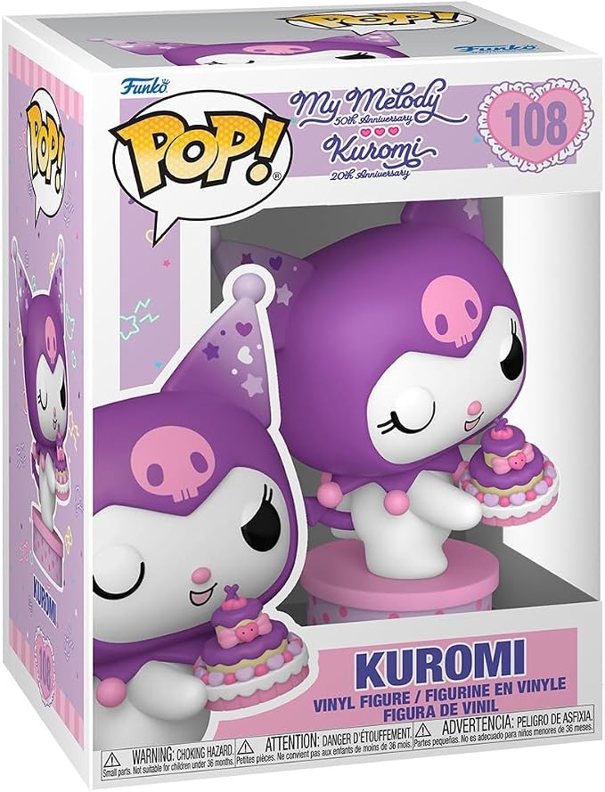 FUNKO POP KUROMI 108 SPECIAL EDITION 50TH ANNIVERSARY - 1