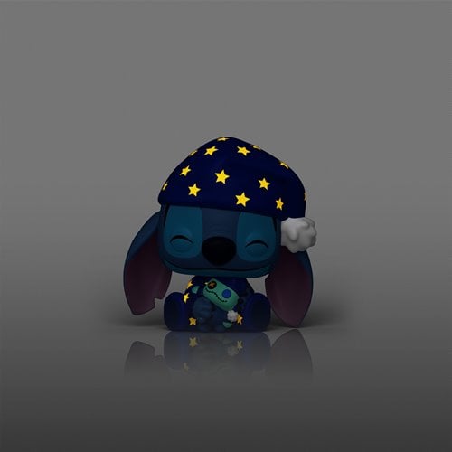 FUNKO POP STITCH EN PIJAMAS 1747 GLOW IN THE DARK DISNEY - 2