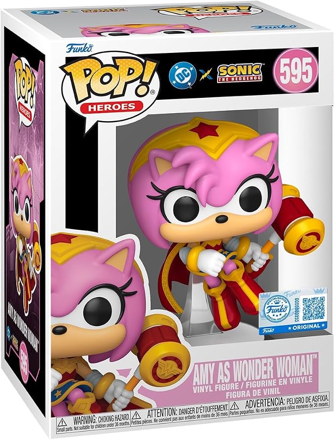 FUNKO POP AMY AS WONDER WOMAN 595 SPECIAL EDITION - 1