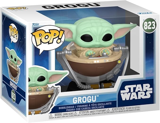 FUNKO POP GROGU 823 THE MANDALORIAN STAR WARS - 1