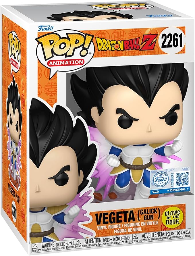FUNKO POP VEGETA GARLICK GUN 2261 DRAGONBALL Z SPECIAL EDITION - 1