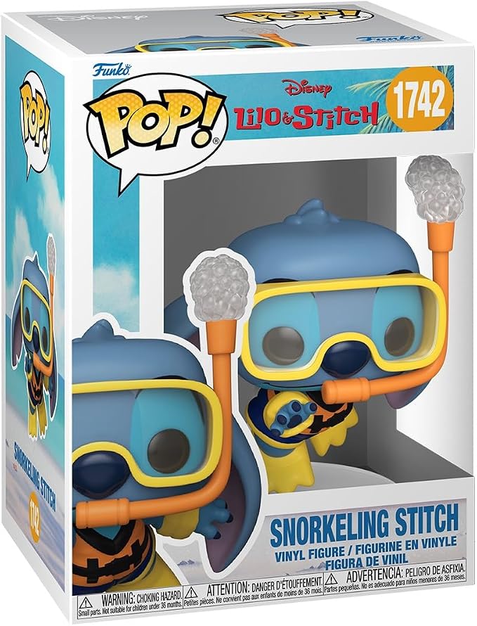FUNKO POP SNORKELING STITCH 1742 DISNEY - 1