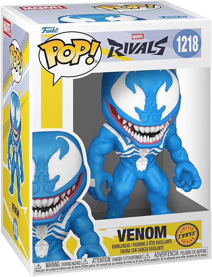 FUNKO POP VENOM 1218 CHASE LIMITED EDITION MARVEL RIVALS - 1