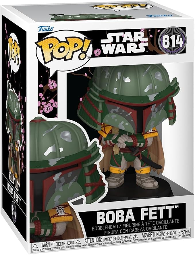 FUNKO POP BOBA FETT SAMURAI 814 STAR WARS - 1