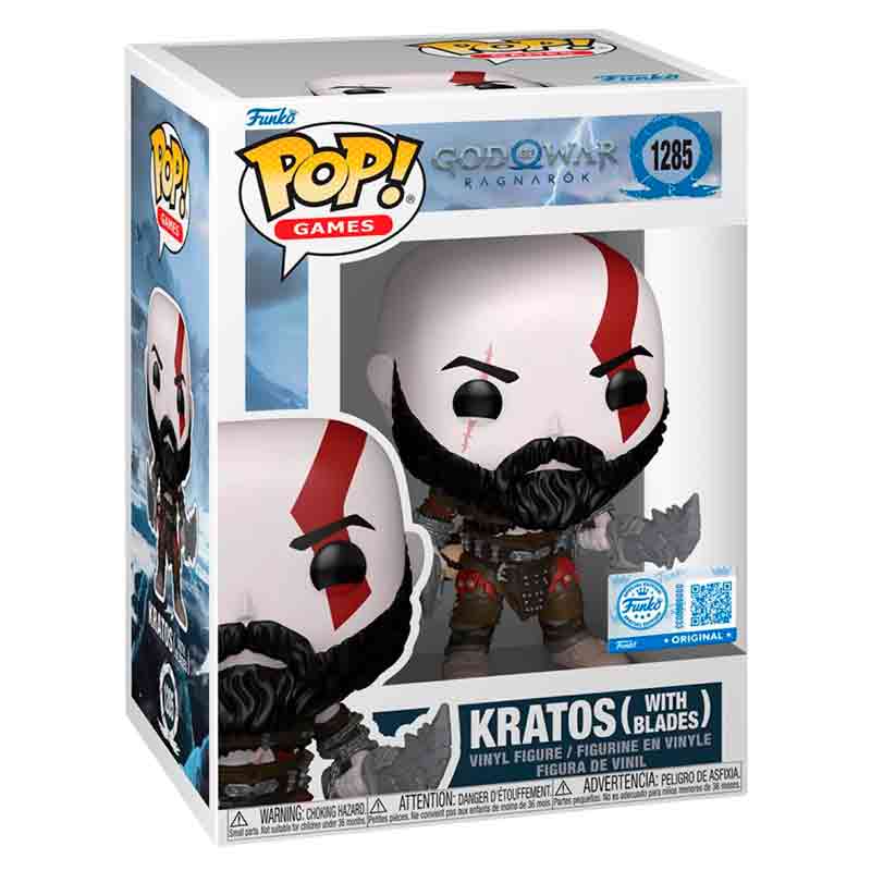 FUNKO POP KRATOS WITH BLADES 1285 GOD OF WAR RAGNAROK - 1
