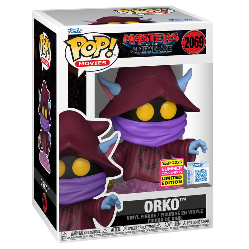 FUNKO POP ORKO 2069 MASTER OF THE UNIVERSE EXCLUSIVO CONVENTION - 1