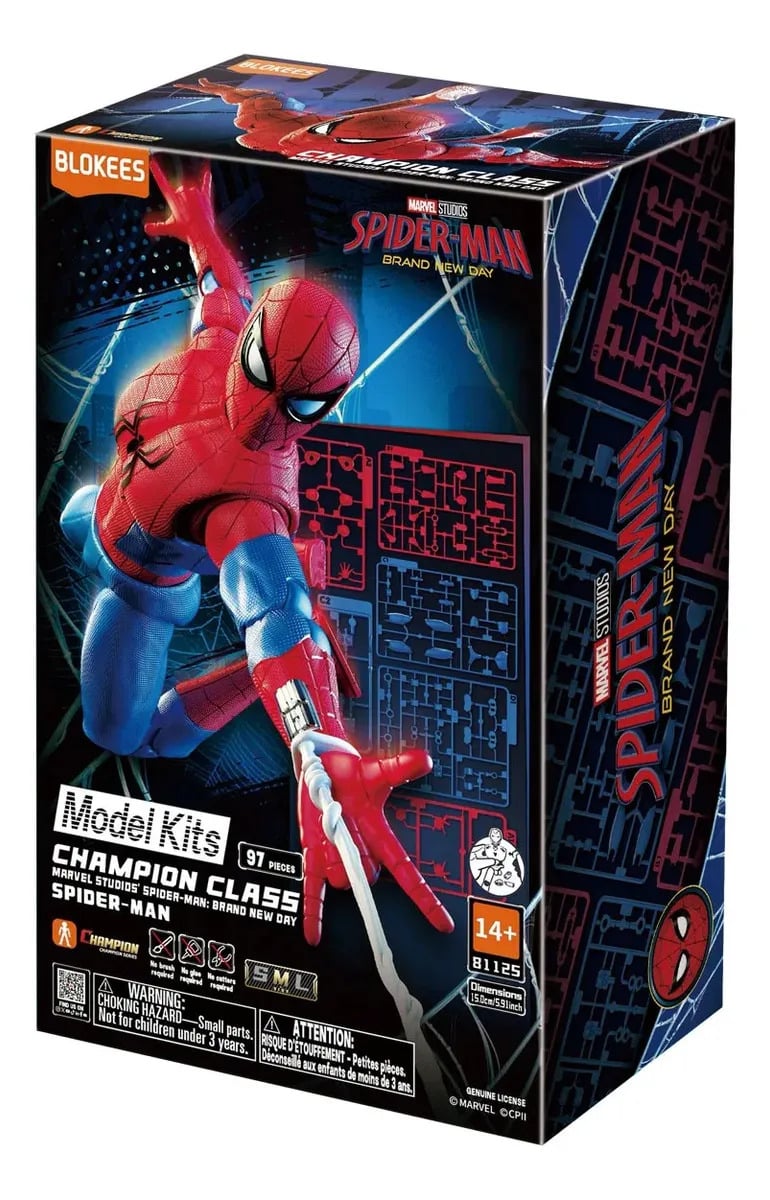 SPIDER MAN BRAND NEW DAY CHAMPION CLASS BLOKEES - 1