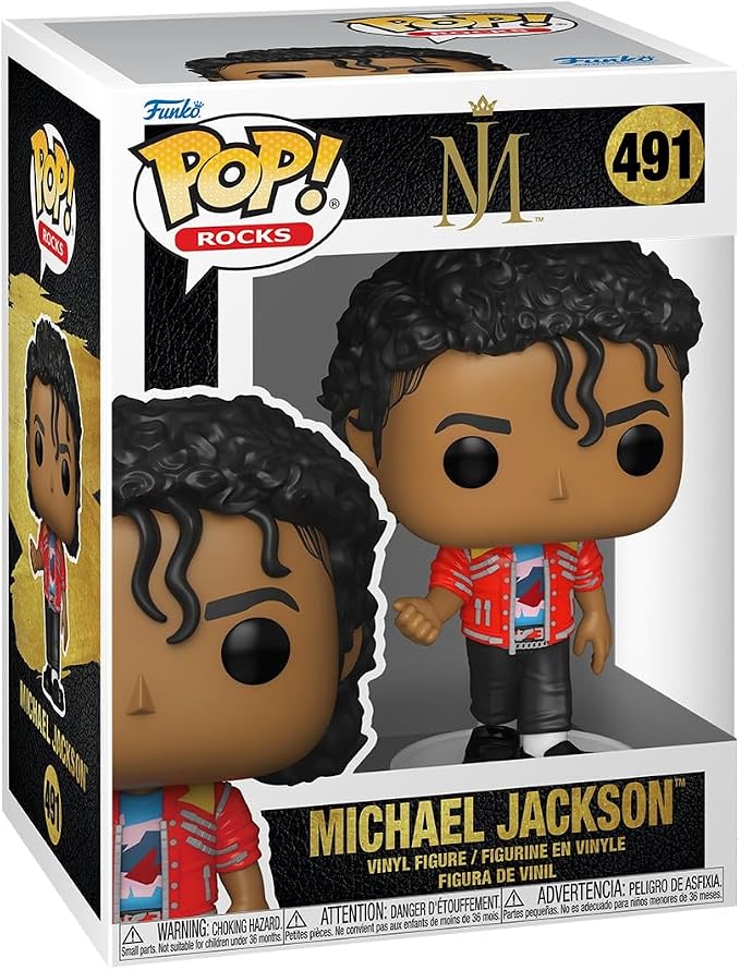 FUNKO POP MICHAEL JACKSON 491 BEAT IT - 1