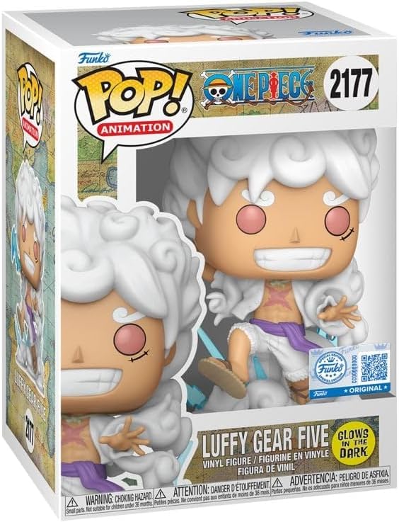 FUNKO POP LUFFY GEAR 5 GLOW IN THE DARK 2177 SPECIAL EDITION ONE PIECE - 1