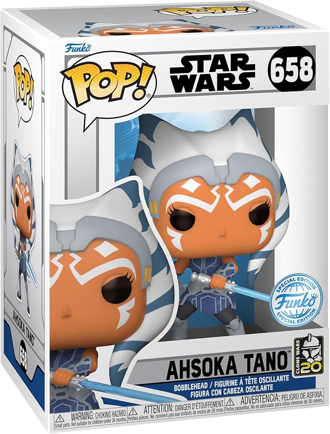 FUNKO POP AHSOKA TANO 658 STAR WARS - 1