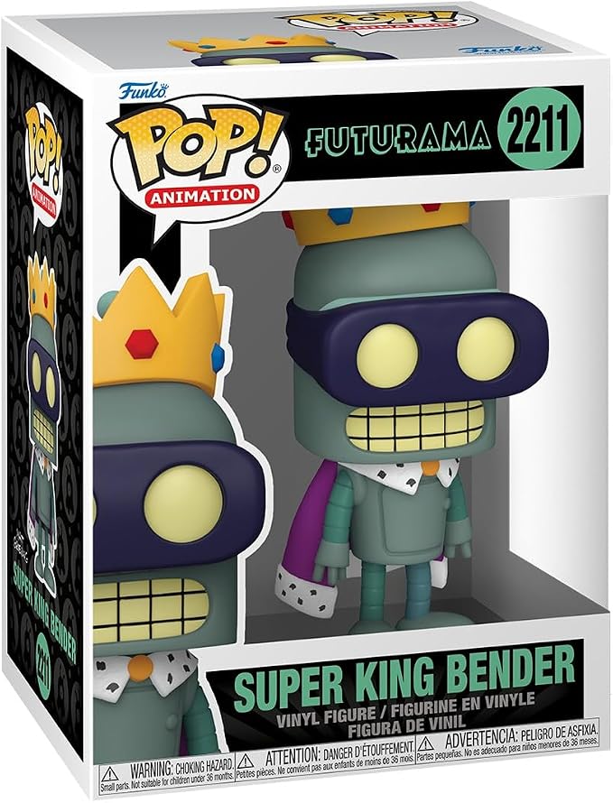 FUNKO POP SUPER KING BENDER 2211 FUTURAMA - 1
