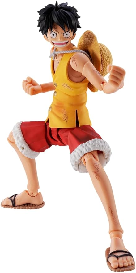 SH FIGUARTS MONKEY D LUFFY MARINEFORD ONE PIECE - 3