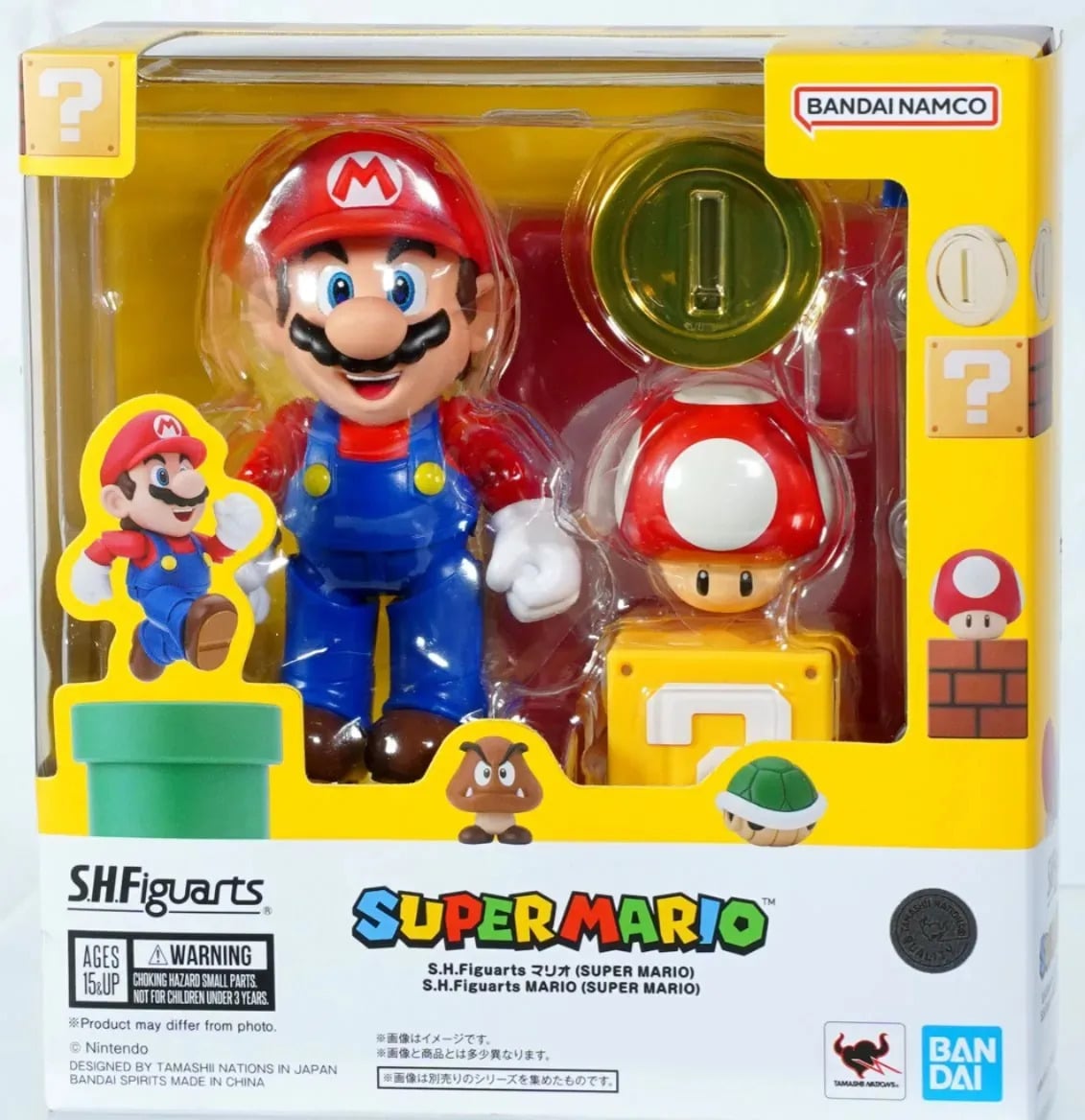 SH FIGUARTS MARIO SUPER MARIO BROS FIGURA ARTICULADA - 1