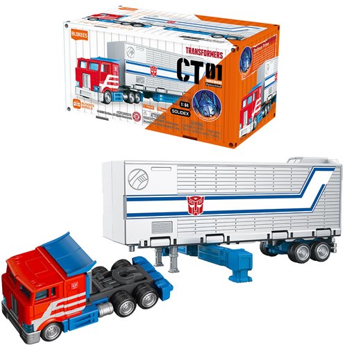 TRANSFORMERS OPTIMUS PRIME CT 01 VEHICULO ARMABLE BLOKEES - 1