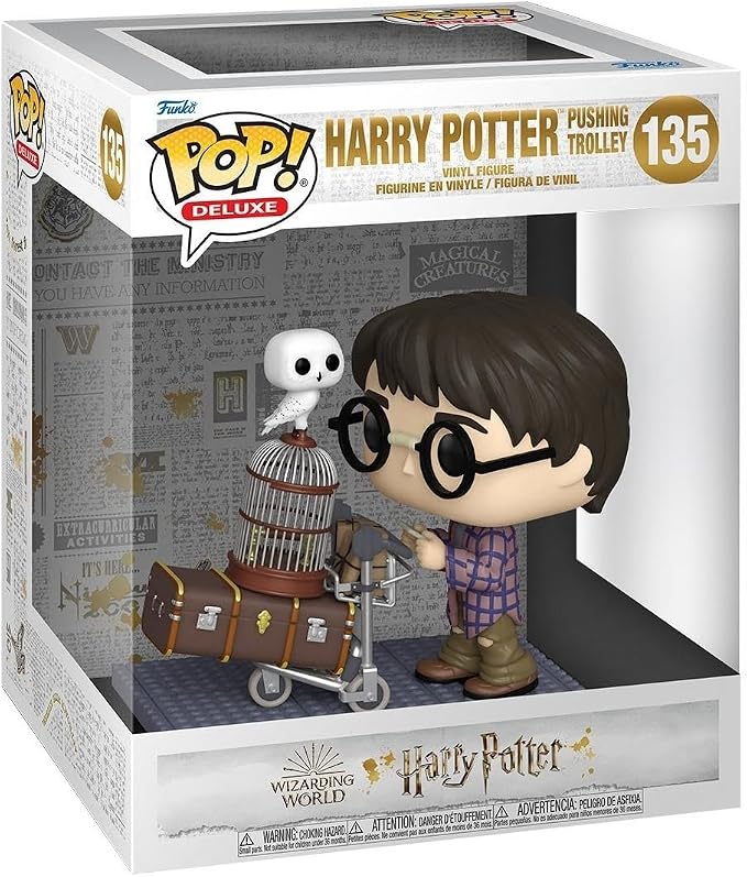 FUNKO POP DELUXE HARRY POTTER PUSHING TROLLEY 135 - 1