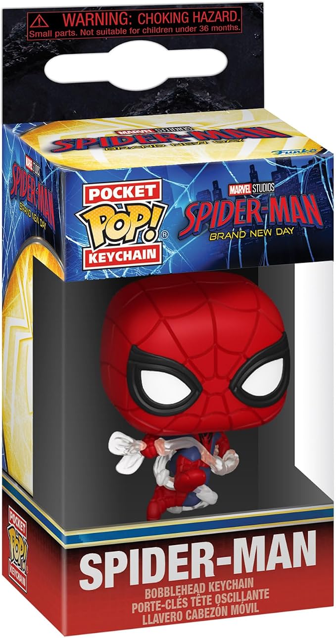 KEYCHAIN LLAVERO SPIDERMAN BRAND NEW DAY FUNKO - 1