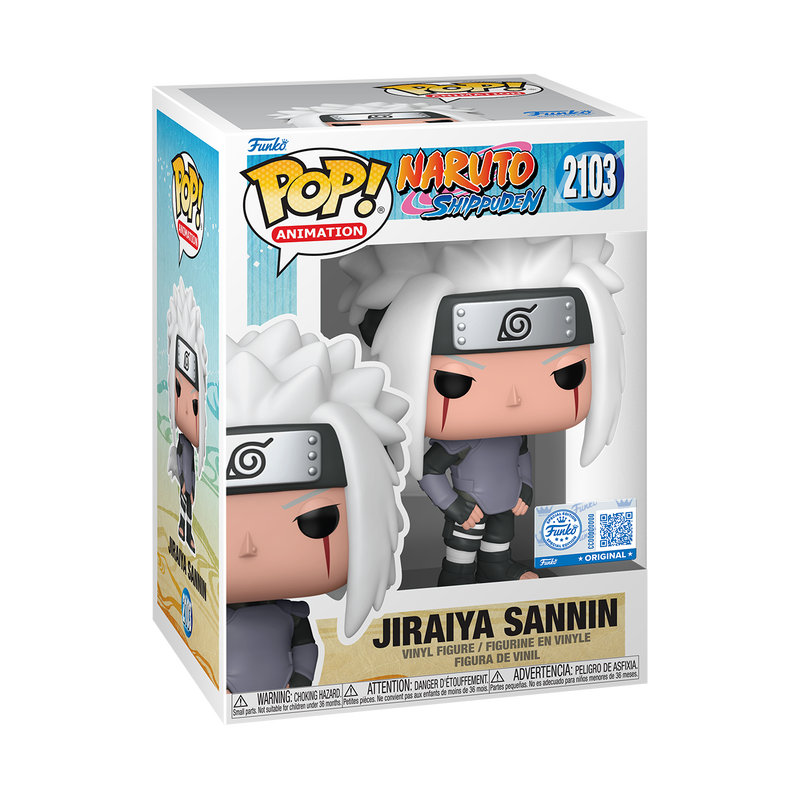 FUNKO POP JIRAIYA SANNIN 2103 SPECIAL EDITION NARUTO SHIPPUDEN - 1