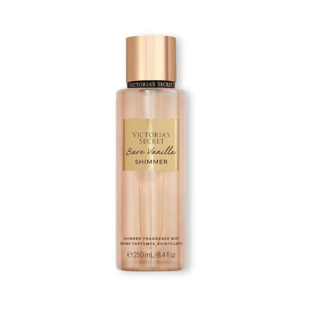 BODY MIST BARE VANILLA VICTORIAS SECRET SHIMMER - 1