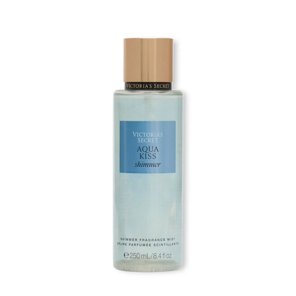 BODY MIST AQUA KISS VICTORIAS SECRET SHIMMER - 1