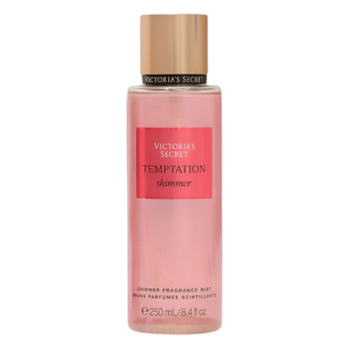 BODY MIST TEMPTATION VICTORIAS SECRET SHIMMER - 1