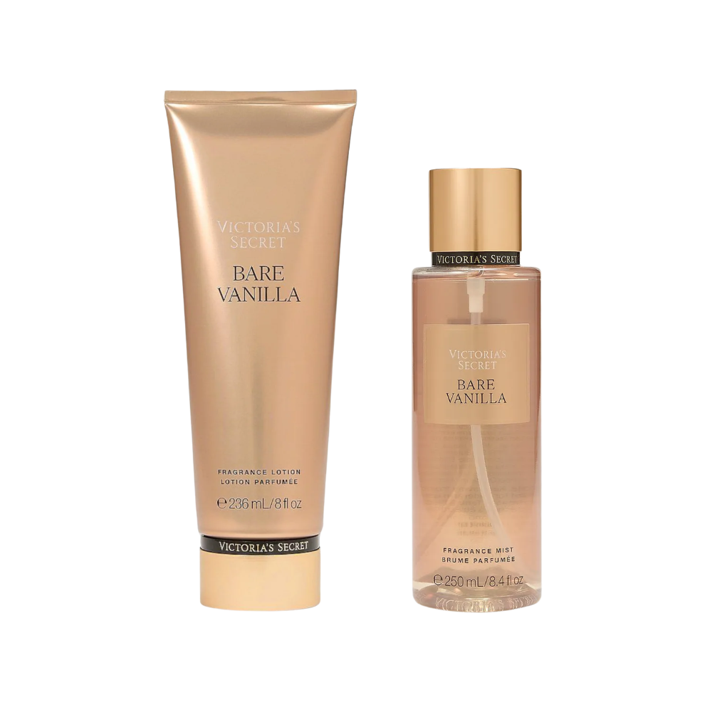 PACK X2 BARE VANILLA VICTORIAS SECRET MIST Y CREMA - 1